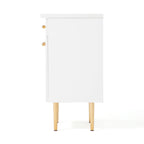 Buffet multicolore avec compartiments de rangement