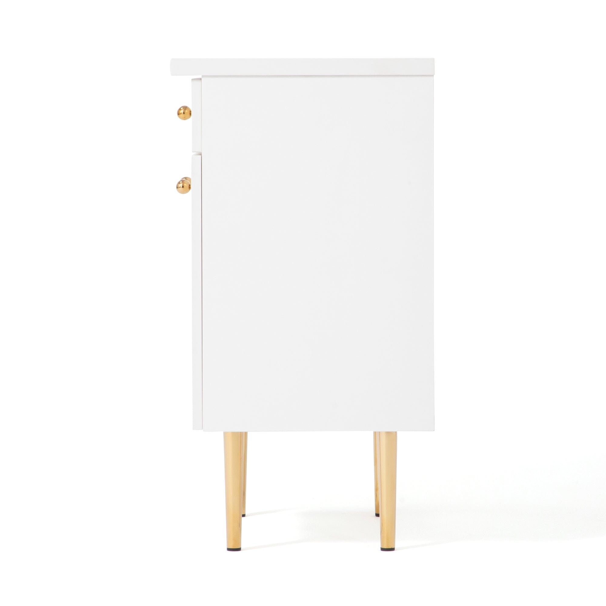 Buffet multicolore avec compartiments de rangement