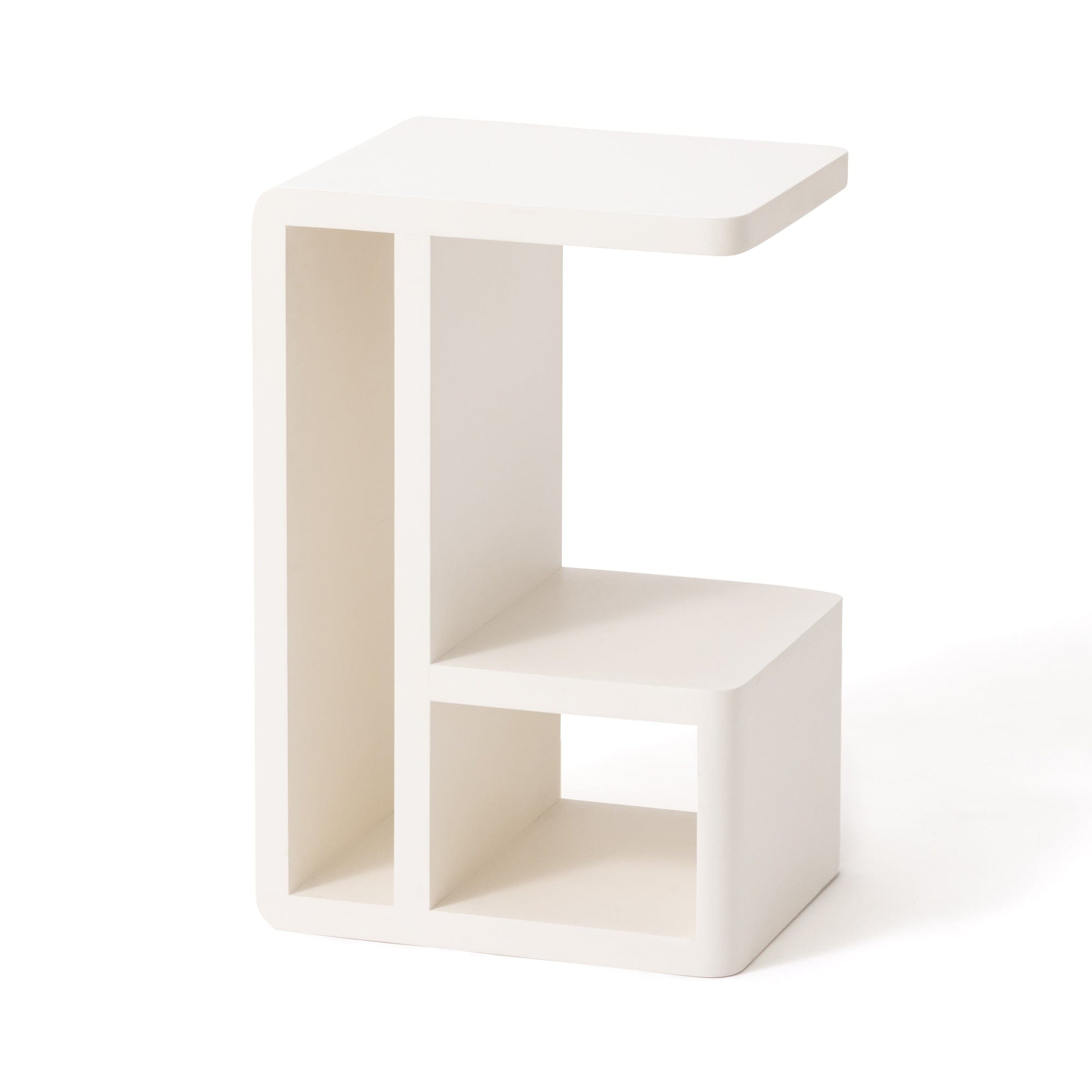 Table de chevet blanche