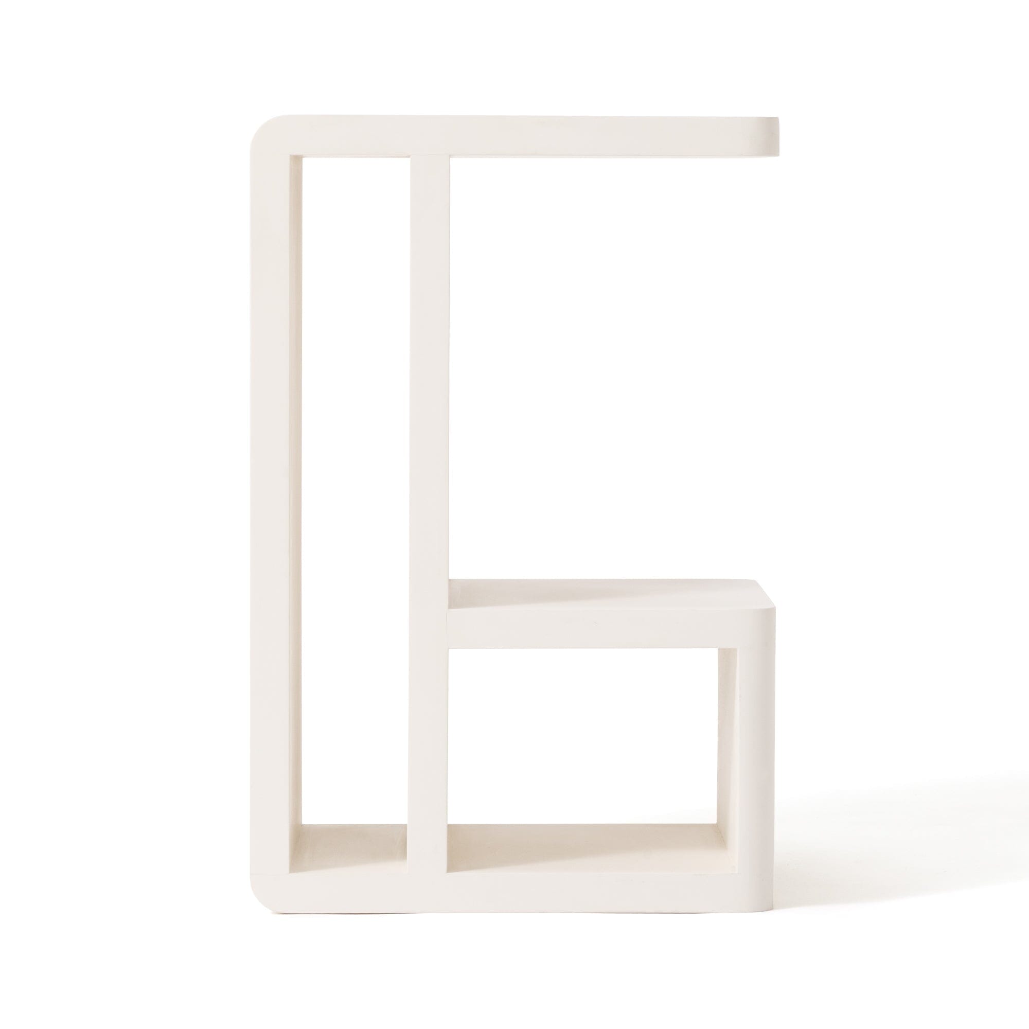 Table de chevet blanche