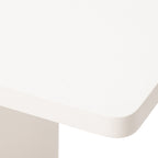 Table de chevet blanche