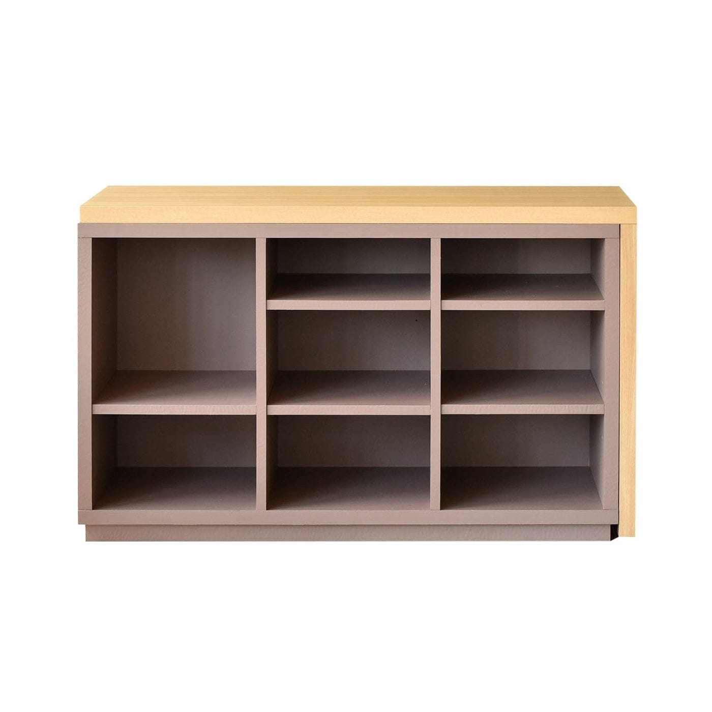 Bureau étagère mural en bois marron