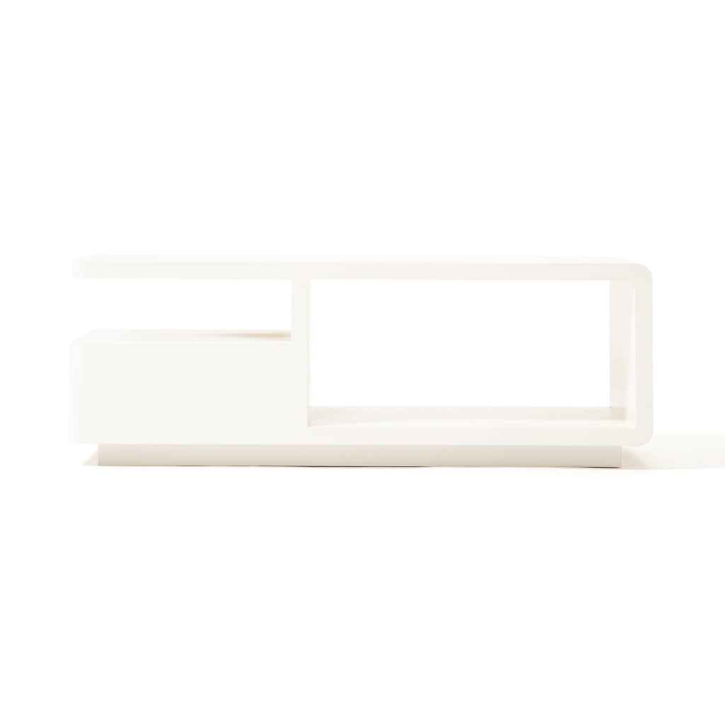 Table basse moderne blanche
