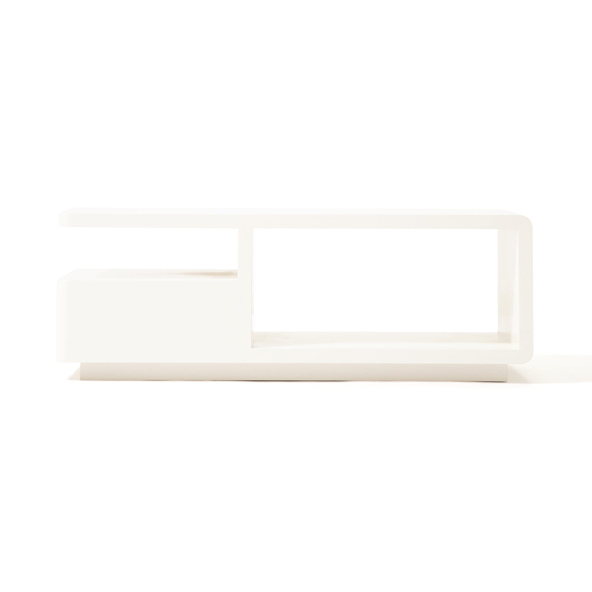 Table basse moderne blanche