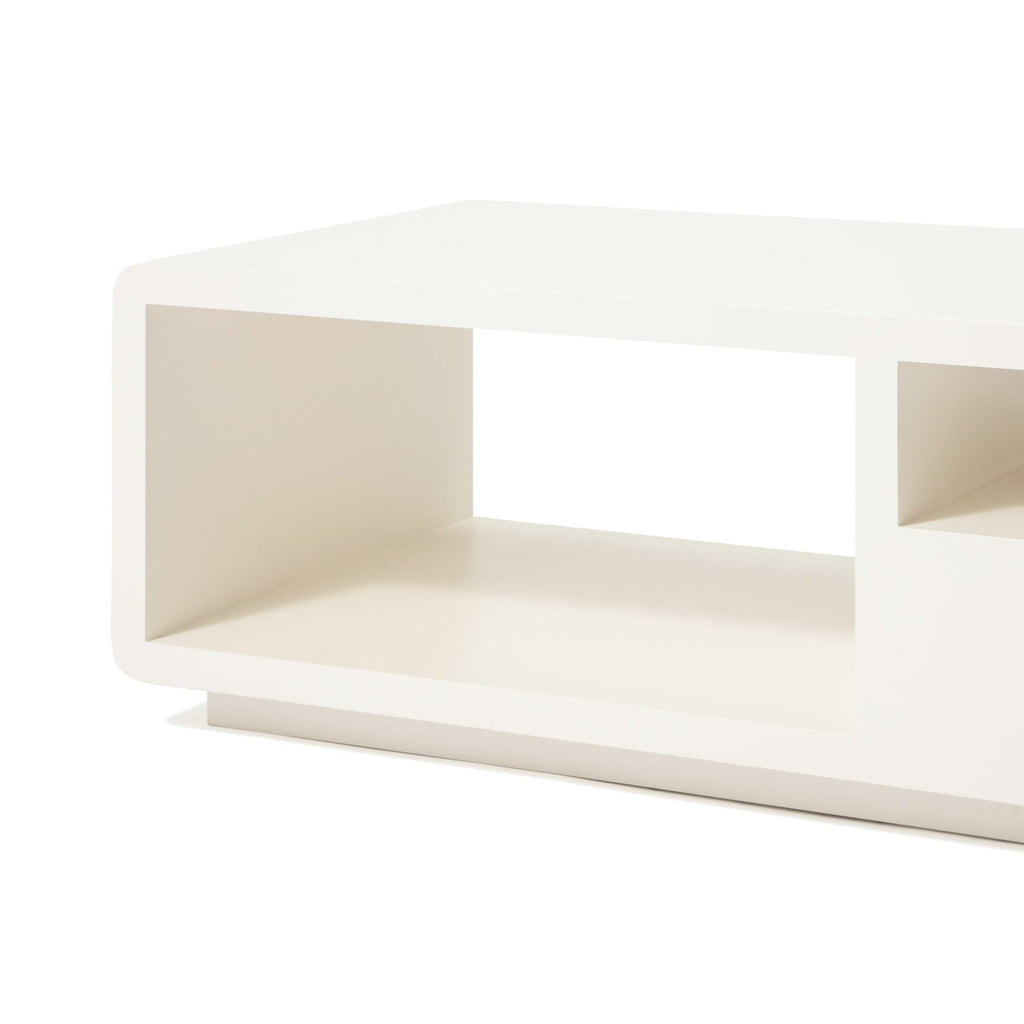 Table basse moderne blanche