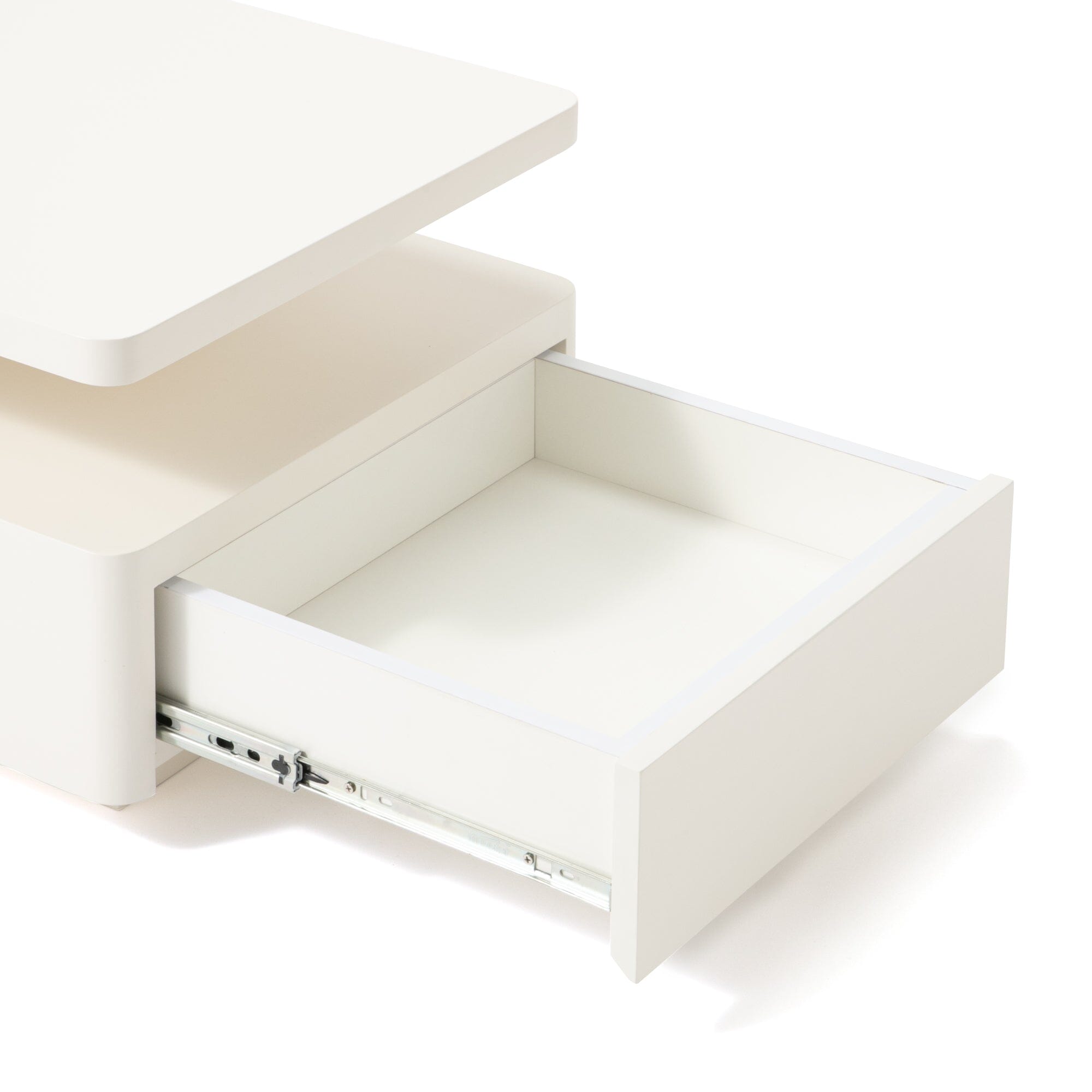 Table basse moderne blanche