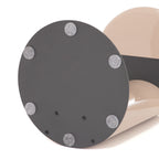 Table d'appoint carrée facettée beige