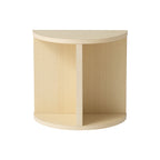 Console demi-lune naturelle