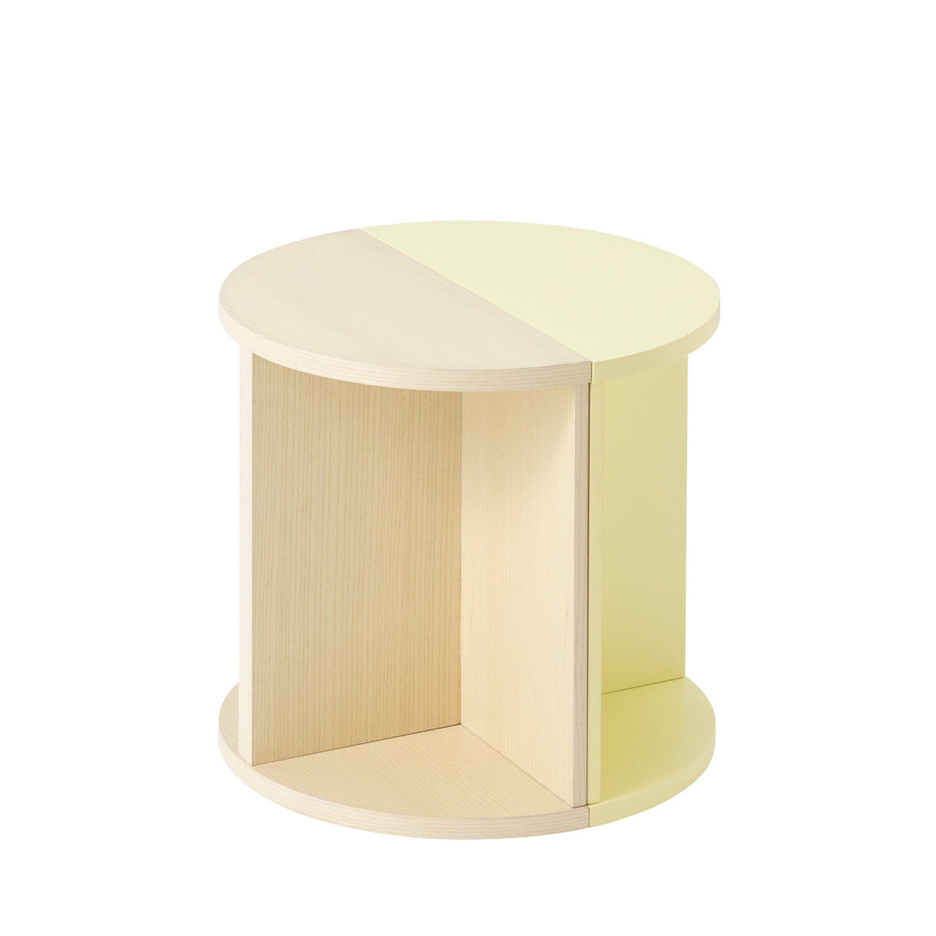 Console demi-lune naturelle