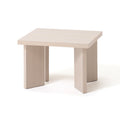 Table d'appoint en bois massif naturel
