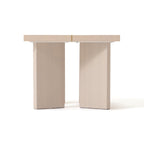 Table d'appoint en bois massif naturel