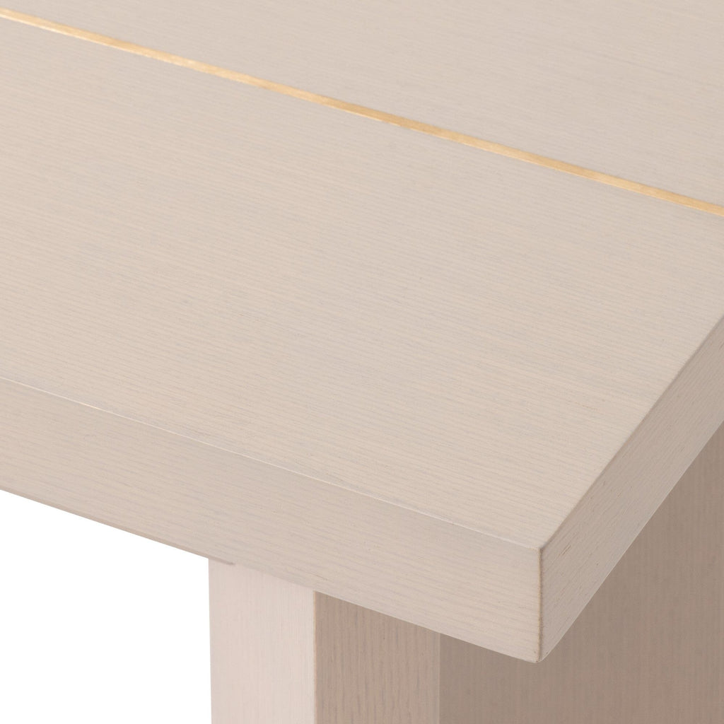 Table d'appoint en bois massif naturel