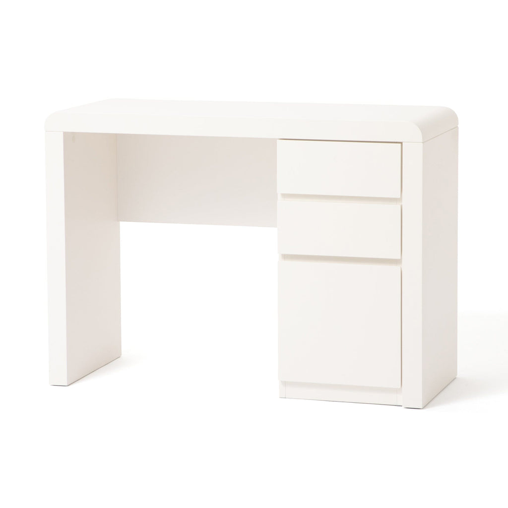Coiffeuse blanche avec rangement