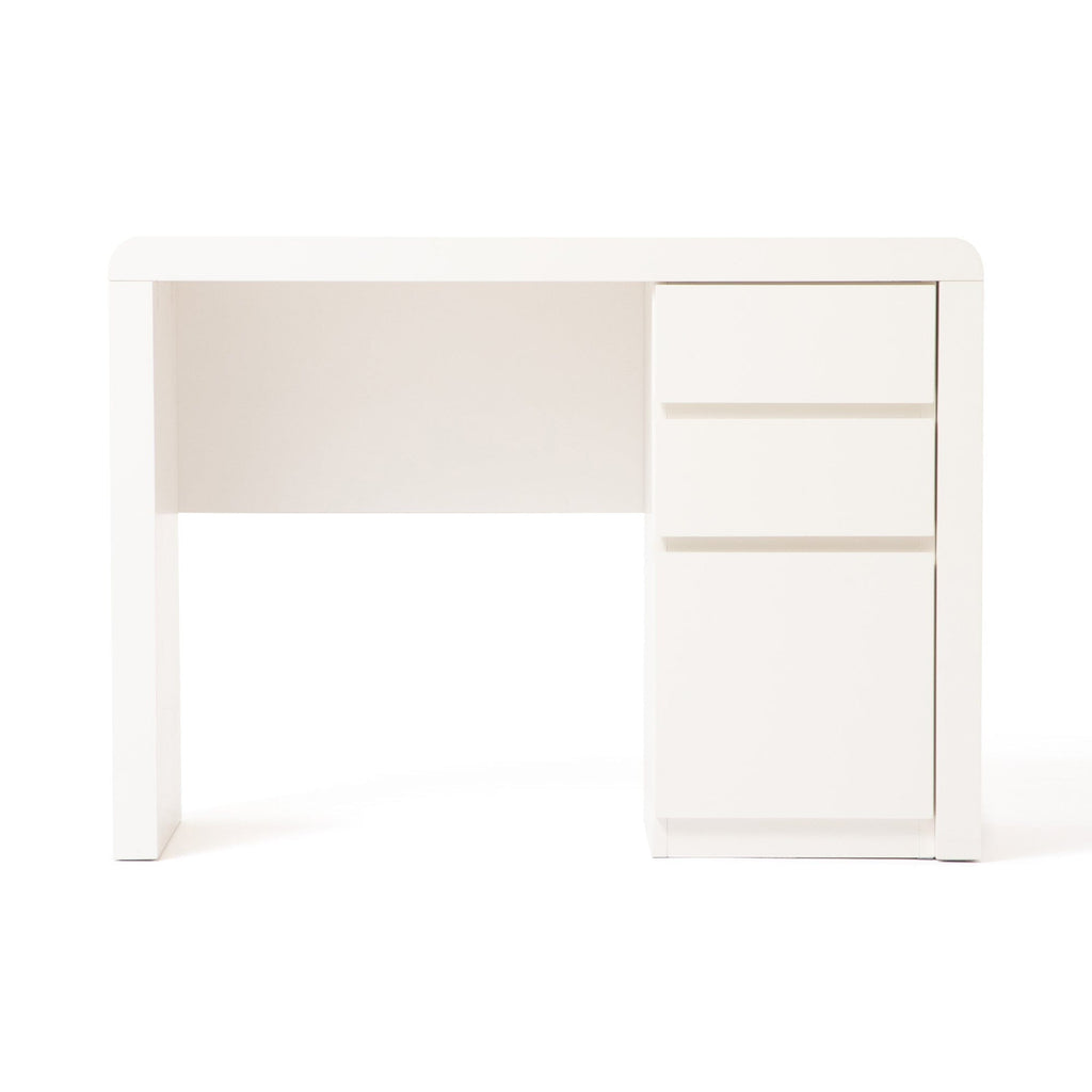 Coiffeuse blanche avec rangement