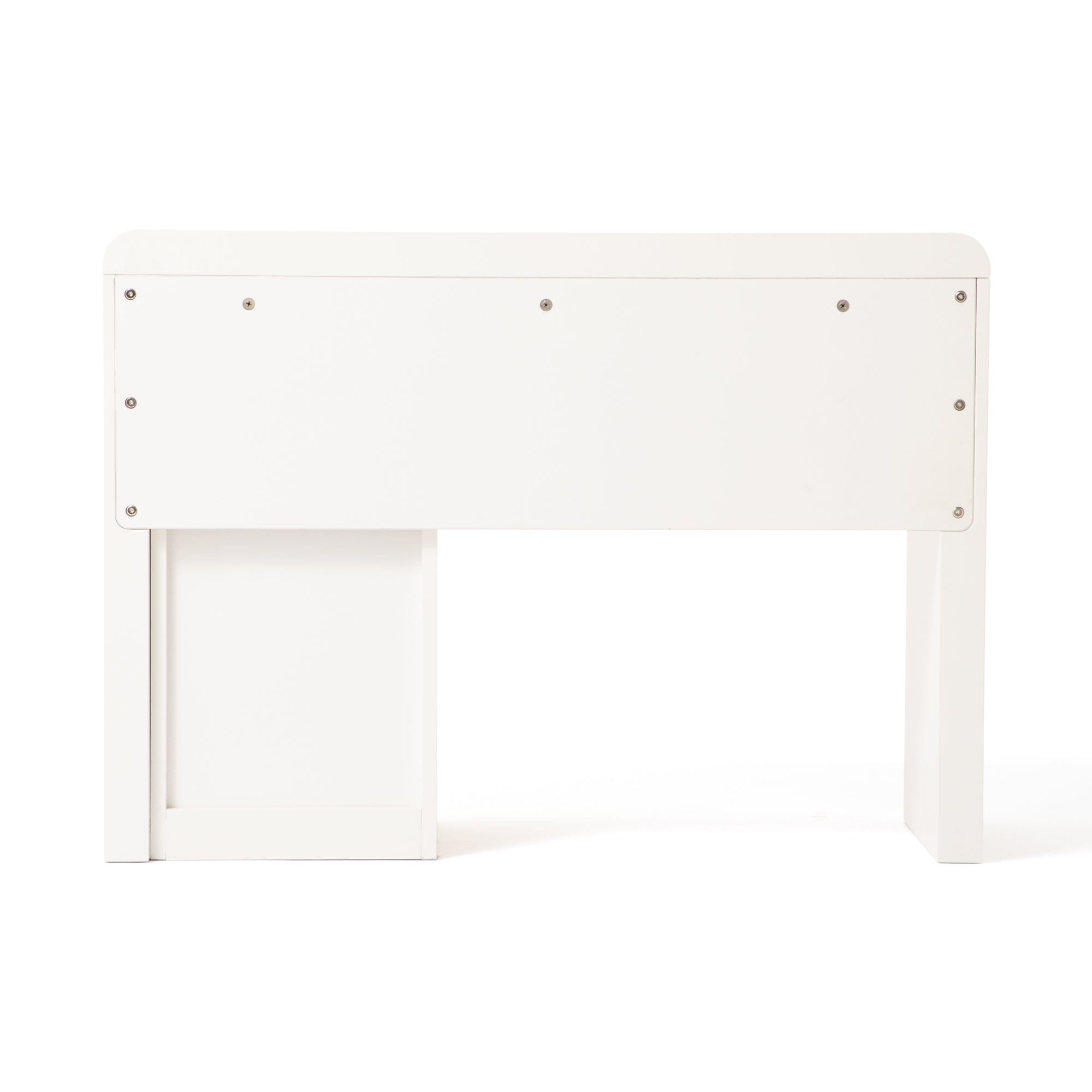 Coiffeuse blanche avec rangement