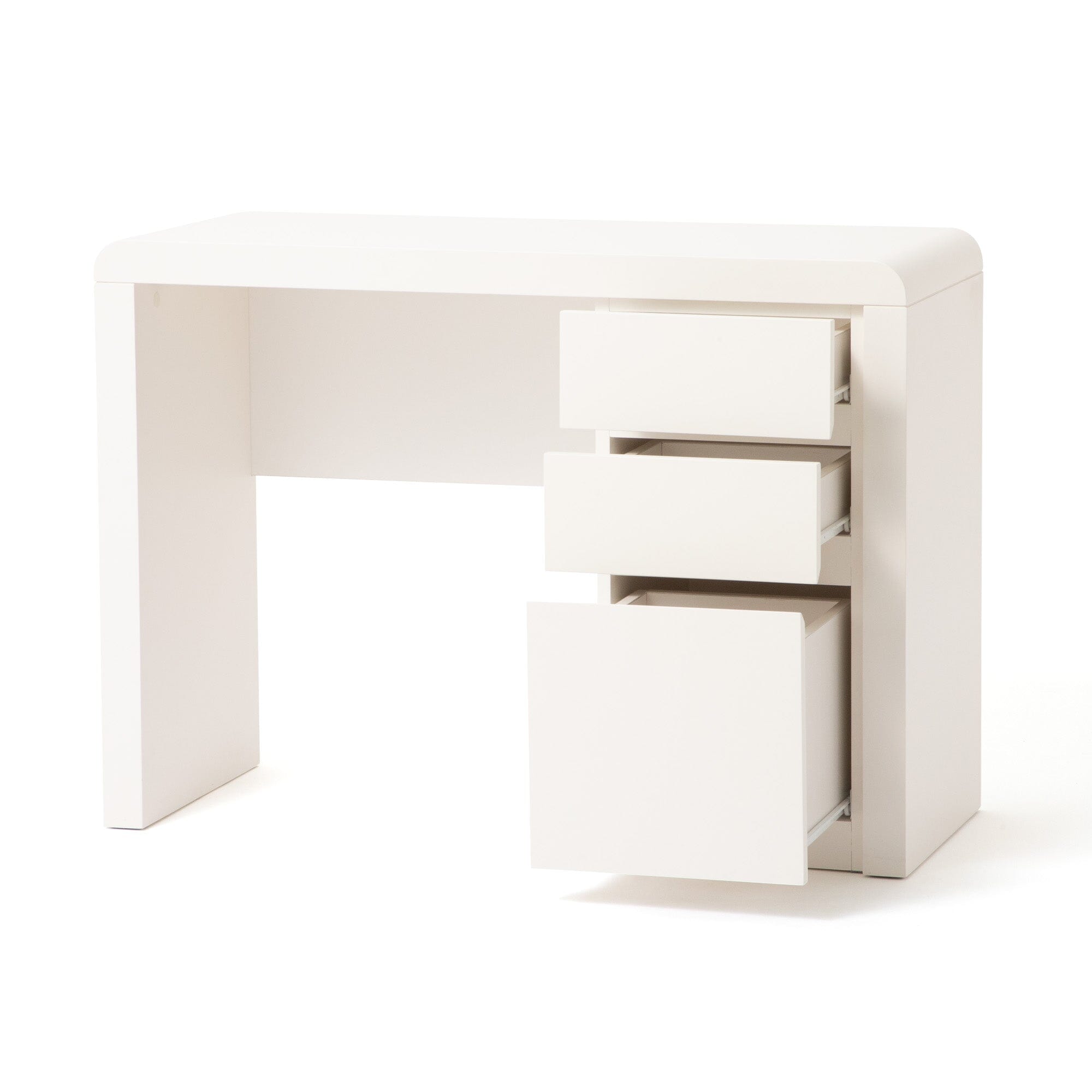 Coiffeuse blanche avec rangement