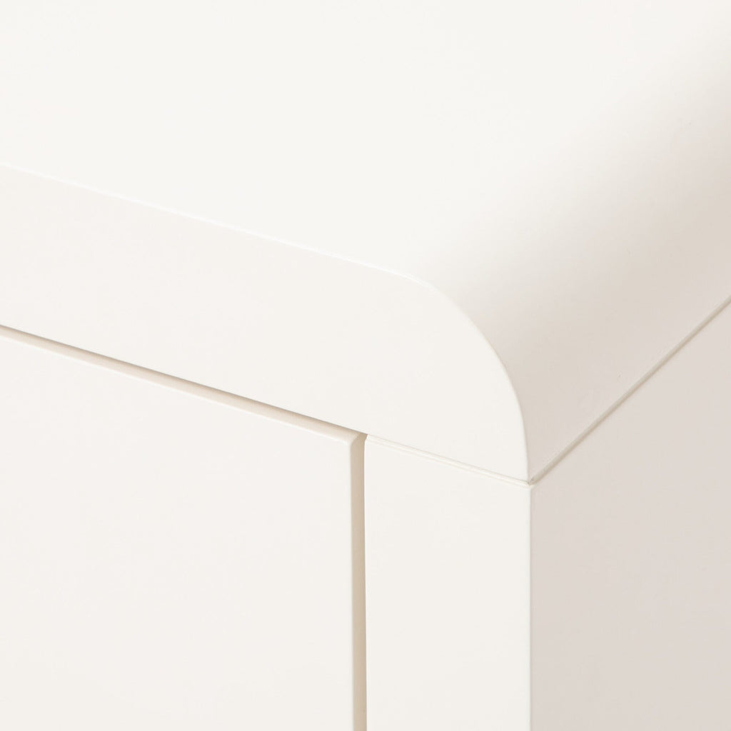 Coiffeuse blanche avec rangement