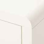 Coiffeuse blanche avec rangement