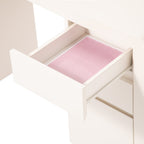 Coiffeuse blanche avec rangement