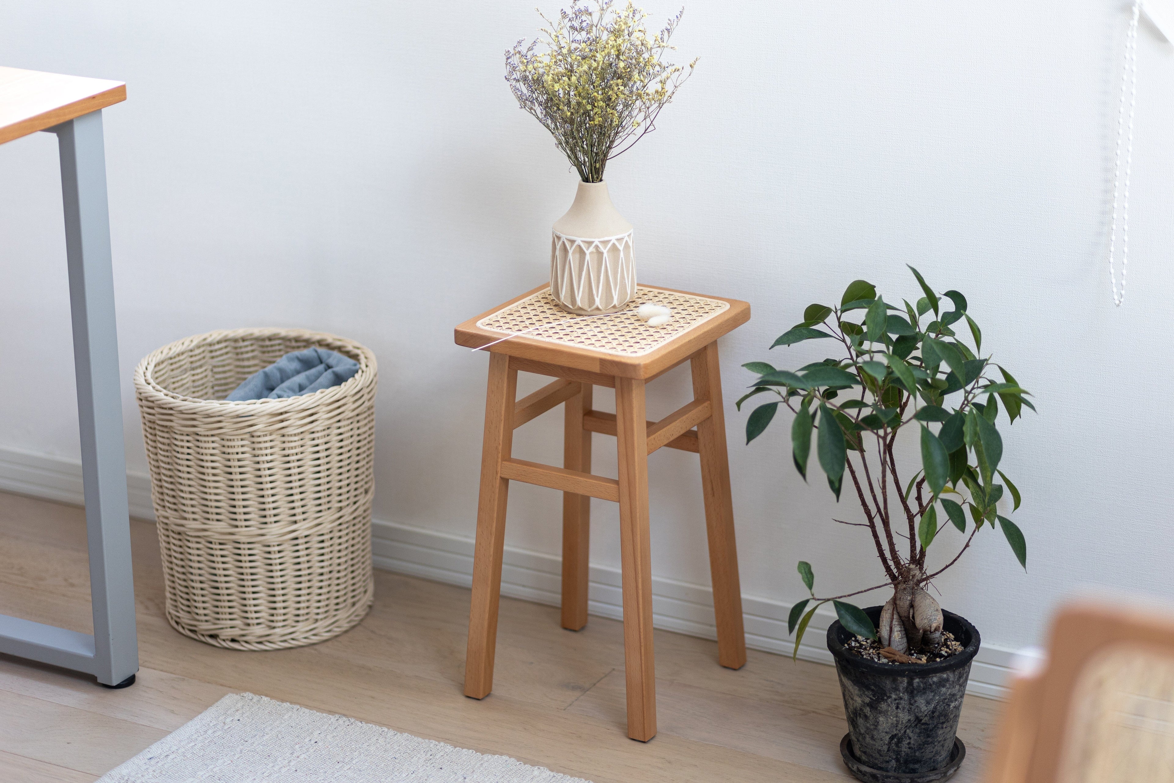Tabouret d'appoint multicolore