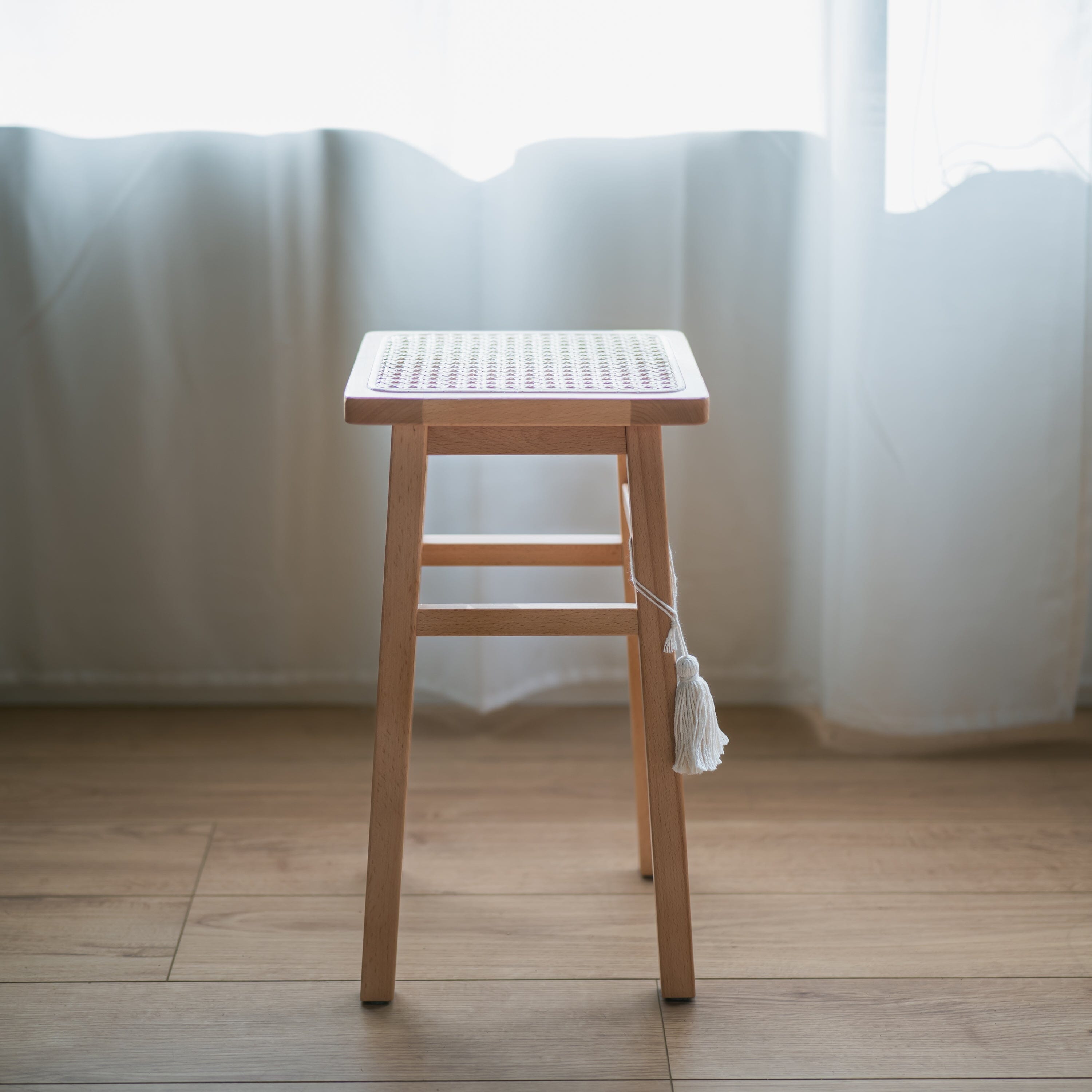 Tabouret d'appoint multicolore