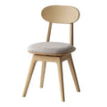 Chaise de salle à manger en bois naturel