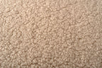 Tabouret moelleux beige clair