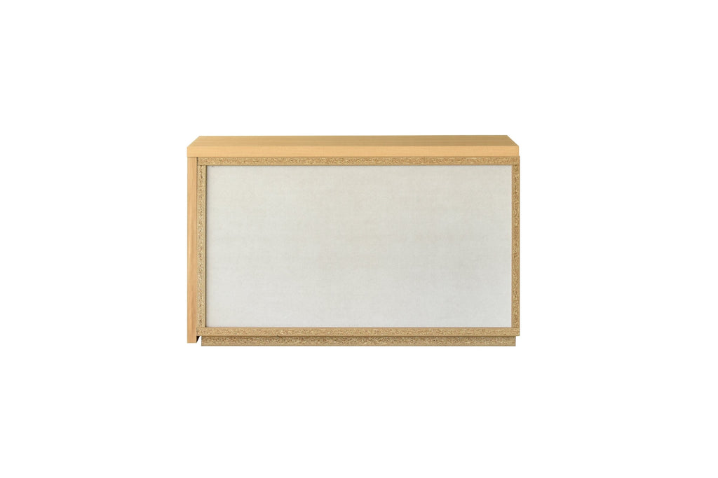 Bureau étagère mural en bois marron