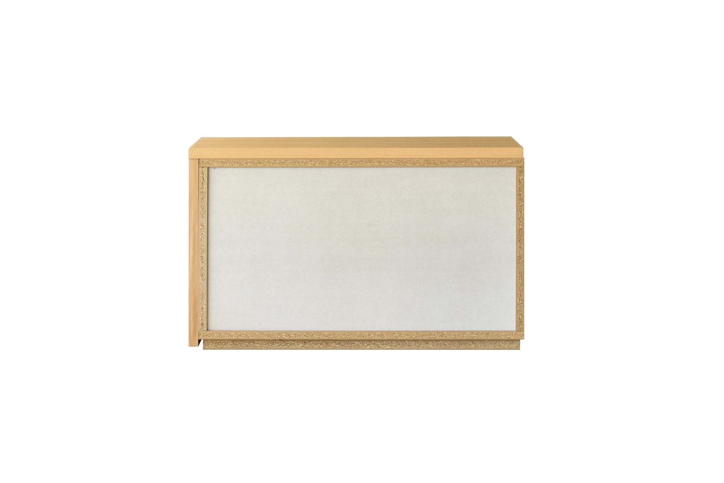 Bureau étagère mural en bois marron